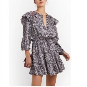 NWT Rebecca Minkoff Hannah Long Sleeve Mini Dress - Sz XL